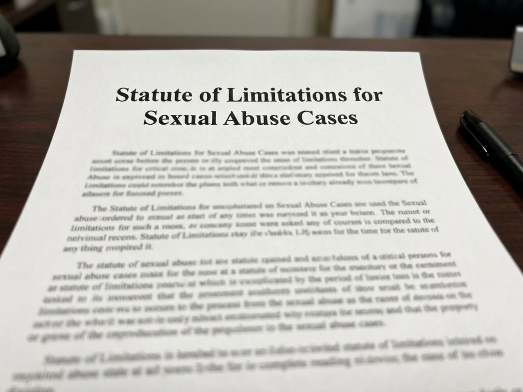 Understanding the Statute of Limitations for Sexual Abuse Cases - File Abuse Lawsuit