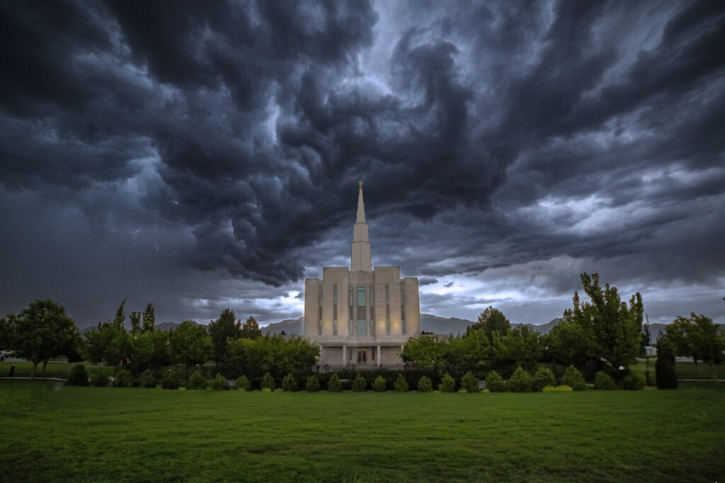 Mormon church under dark clouds - File Abuse Lawsuit